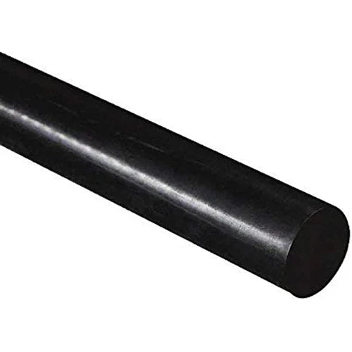 Black Acetal Round Rod 10mm Diameter POM-C Plastic - Linear Metre - High Strength, Corrosion Resistant, Durable Engineering Bar