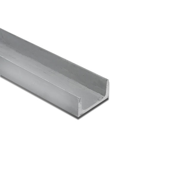 Stainless Steel Channel 40mm x 20mm x 3mm Mill Finish Heavy Duty, Corrosion-Resistant Structural Channel for Industrial & Commercial Use Linear Metre