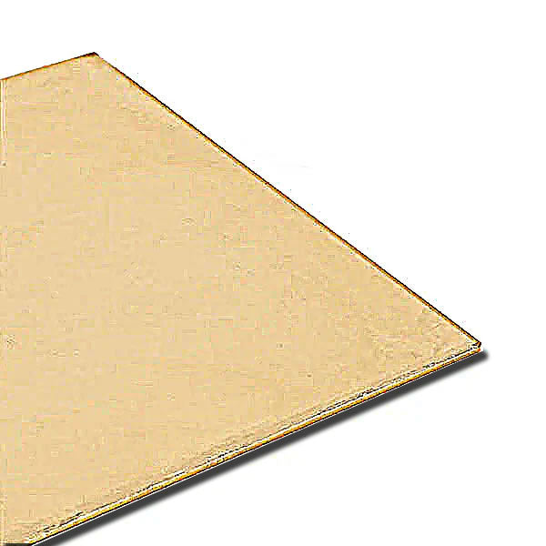 0.9mm Mill Finished Brass Sheet CZ108 – Excellent Formability, Good Weldability, 7.62kg/m – Versatile for Industrial & Craft Applications