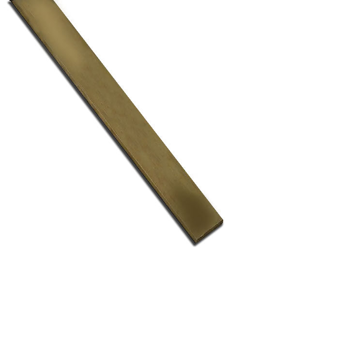 PB102 Bronze Flat Bar 38.1mm x 6.3mm Mill Finish, Excellent Corrosion Resistance Good Weldability - Linear Metre