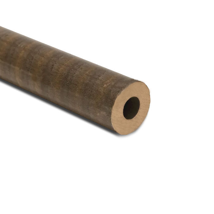 Bronze Round Tube PB1 Mill Finish 114.3mm OD x 75.4mm ID, 19mm Wall, 55.43kg/m, Good Corrosion Resistance, Fair Weldability - Linear Metre