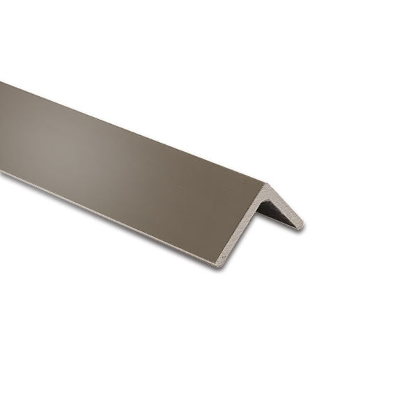 30mm x 30mm x 3mm Stainless Steel Angle 304 - Brushed Polished, 1.33kg/m, Corrosion Resistant, Durable, Modern Finish, Excellent Weldability