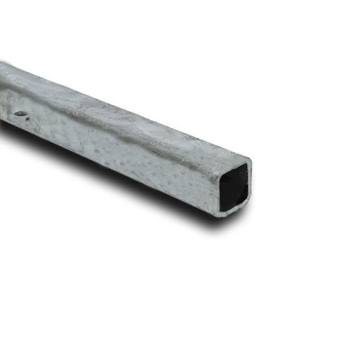 Mild Steel Galvanised Box Section 100mm x 50mm x 3mm S235 - 6.84kg/m - Durable Rectangular Steel Tube for Structural & Outdoor Use - Linear Metre