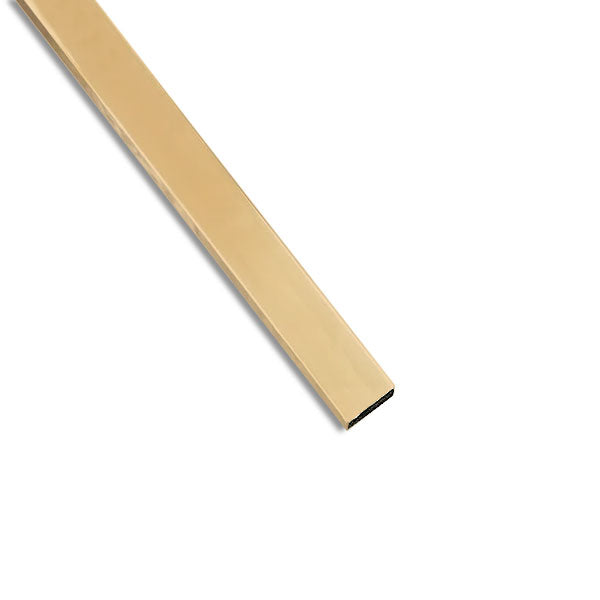 Bright Polished Brass Square Bar 44.5mm (1 3/4") Durable Good Corrosion Resistance Ideal for Decorative Architectural and Engineering Applications