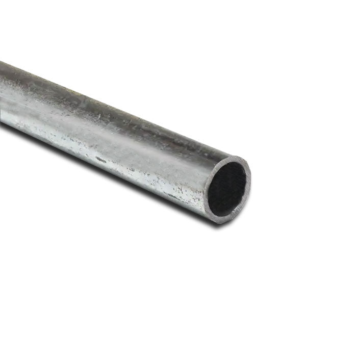 Galvanized Mild Steel Pipe 2 1/2" (65mm) NB BS 1387, 73mm OD, 3.6mm Wall Thickness, Corrosion Resistant Tube for Fluid/Gas Transport, 6.43kg/m