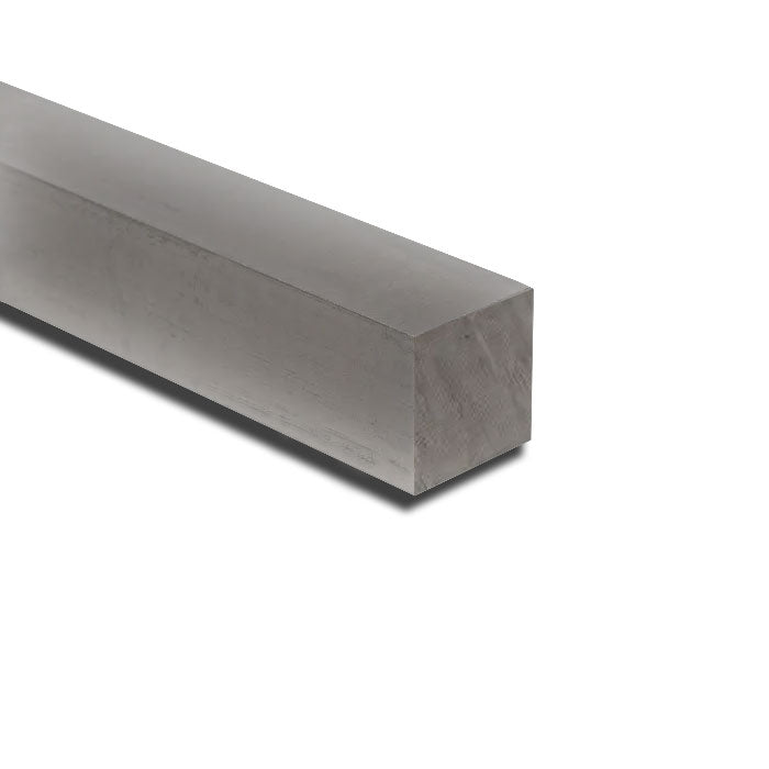 12mm Stainless Steel Square Bar 316 – Mill Finish Excellent Weldability Superior Corrosion Resistance - Linear Metre