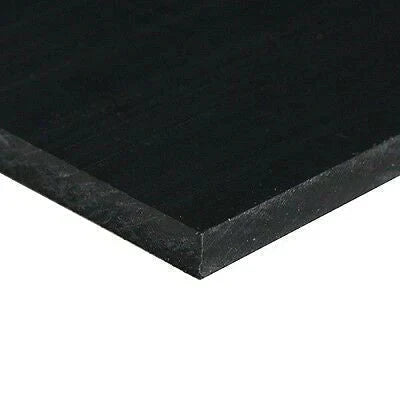 10mm Black Nylon Plastic Sheet PA6, Durable, Machinable, Corrosion-Resistant, Versatile for Industrial Use, Weight 11.3kg