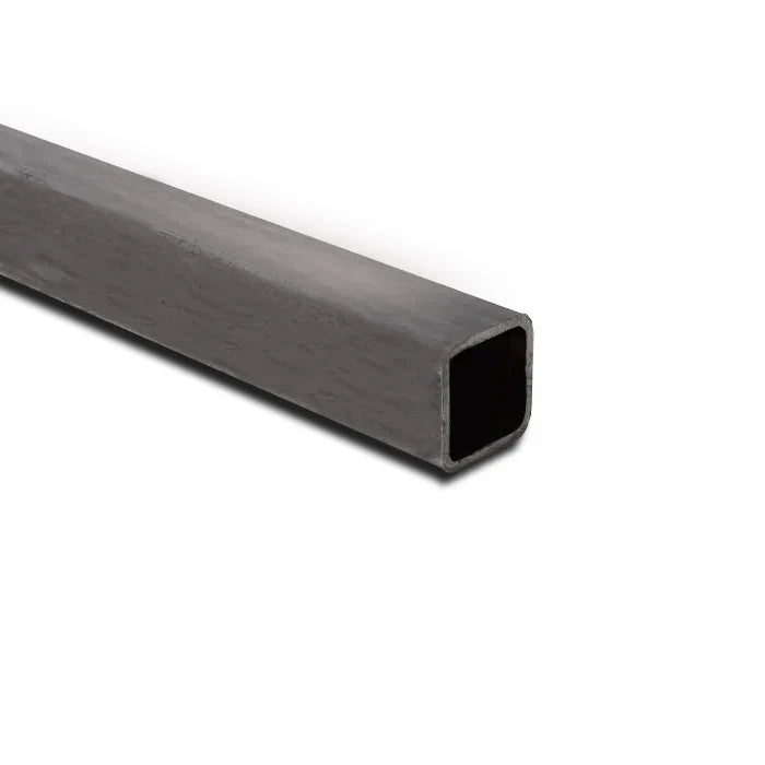 Mild Steel Box Section Mill Finish 50mm x 25mm x 2.5mm - Linear Metre Durable Rectangular Steel for Construction Excellent Weldability & Machinability